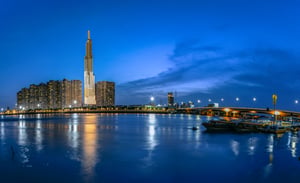 Vinhomes Landmark 81 rực sáng