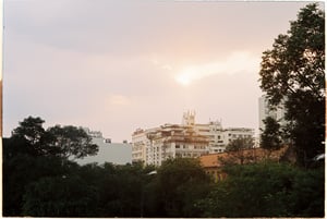 Nắng muộn cuối ngày