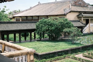 View từ Nhật Thành lâu Đại Nội, Huế