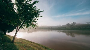 Buổi sáng ở Hồ Xuân Hương