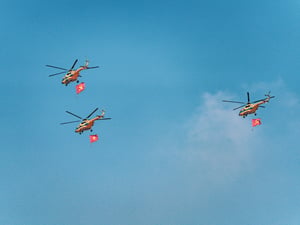 Diễu binh Máy bay trực thăng