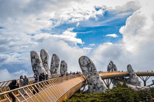 Cầu Vàng, Bà Nà Hills, Đà Nẵng