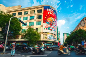 Traffic and OOH VNPAY at Dong Khoi - Le Thanh Ton