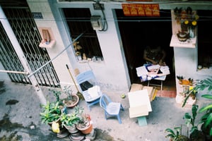 Kiến trúc cũ của người Hoa