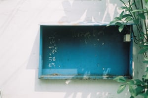 Bảng thông báo ở khu dân cư